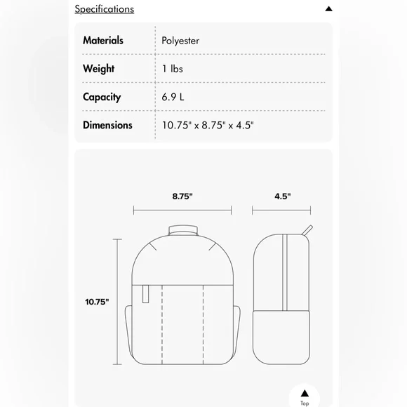 Calpak Luka Mini Backpack - Picture 7 of 8